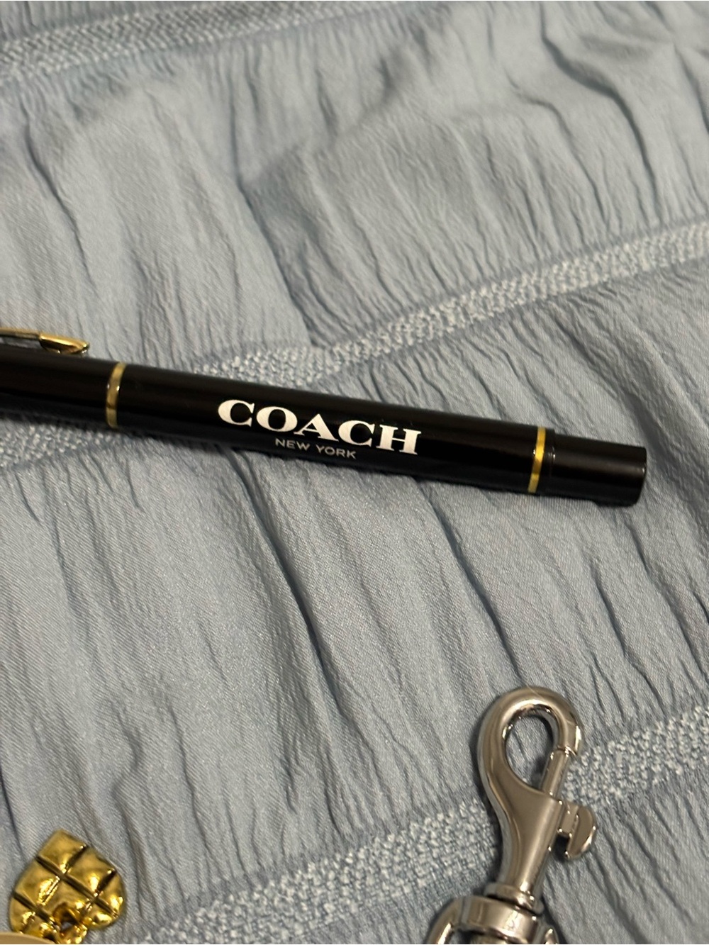 Coach x Peanuts Signature Brown Notebook + Pen with Authentic Repurposed Charms - Picture 6 of 12